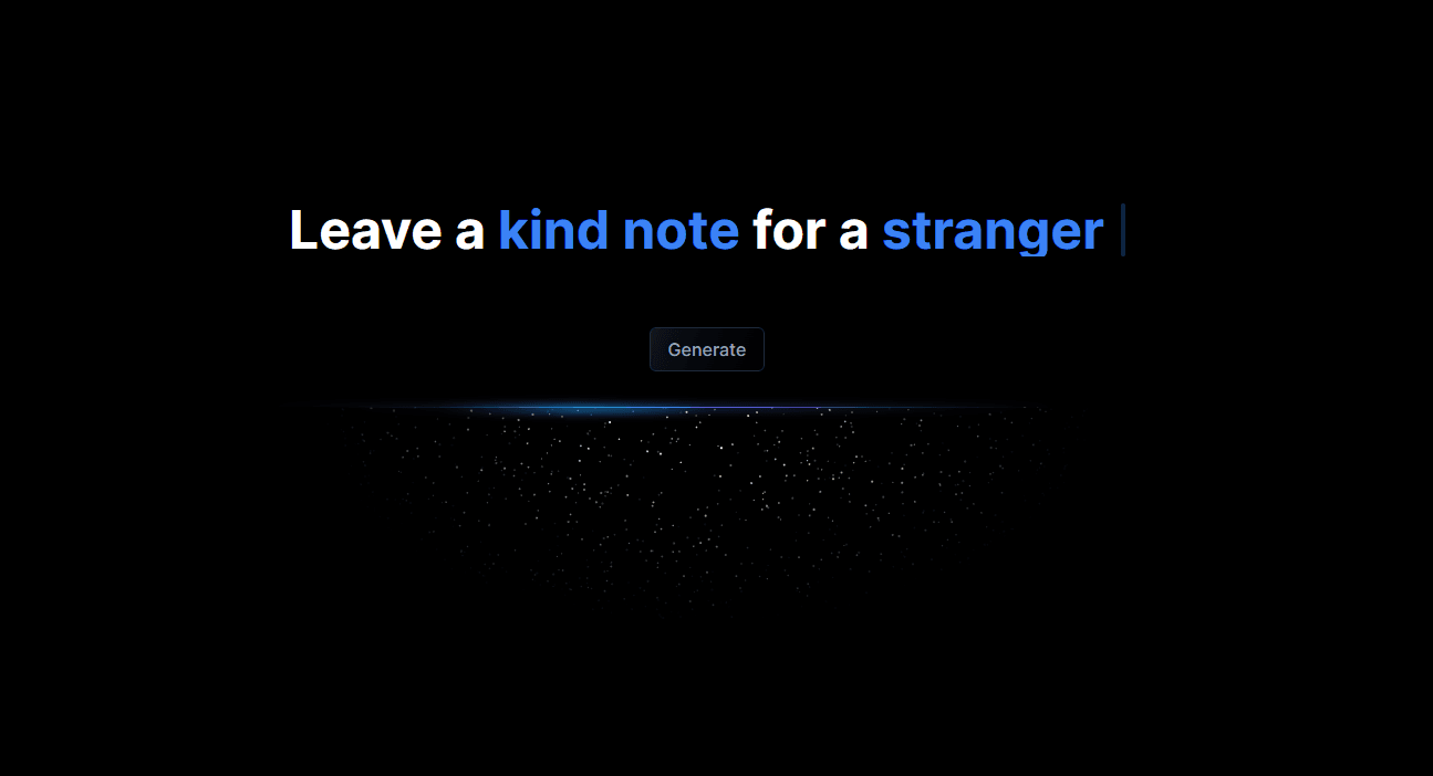 Random Acts of Kindness 